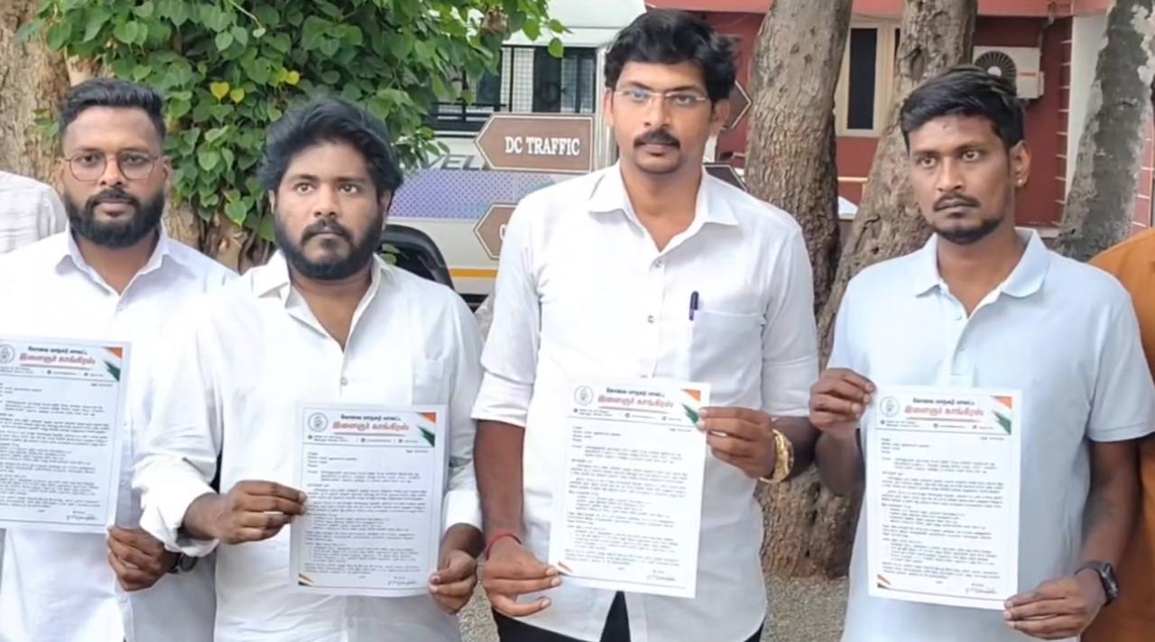 Congress Seeks Protection for Cadres, Submits Petition to Coimbatore Police Commissioner