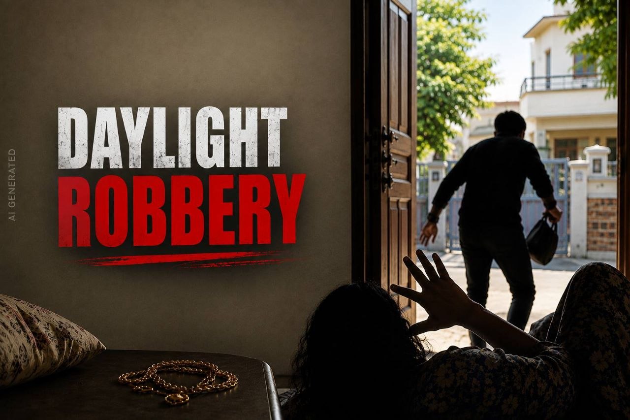 Daylight Robbery: Woman Attacked at Home; Gold Chain Stolen, 21-Year-Old Arrested